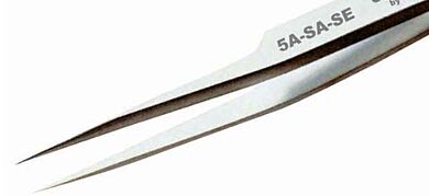 Micro fine tapered tip tweezer with high precision points  |  9301-74 displayed