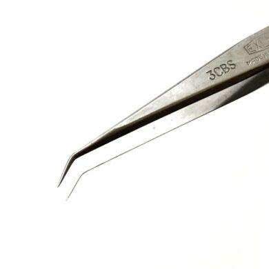 Angle tip tweezers with fine precision points  |  9302-51 displayed