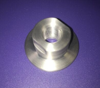 Flange Adapter, Vacuum Fitting QF40 x 0.25 in FNPT  |  9400-03 displayed