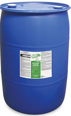 Bulk storage of 50 gallons of Alpet D2 Quat-Free Surface Sanitizer refill in large bin by Best Sanitizer