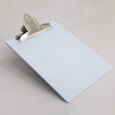 Polypropylene cleanroom clipboard.  |  1350-01A displayed
