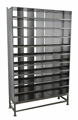 60 Slots Solid Shelves Multifunctional Storage Rack  |  9600-04D displayed