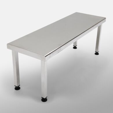 Free Standing Solid Top Gowning Bench, ISO 5-Compliant  |  1530-27-2 displayed