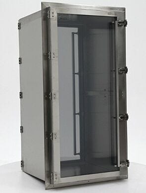 Simplifies contamination-free transfer of materials between classified spaces  |  2636-16D-2 displayed