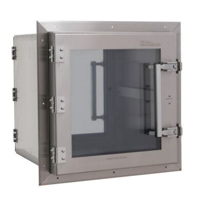 Simplifies contamination-free transfer of materials between classified spaces.  |  2636-18D-2 displayed