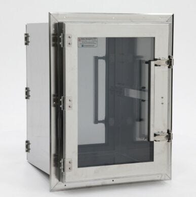 Simplifies contamination-free transfer of materials between classified spaces  |  2636-04D-2 displayed