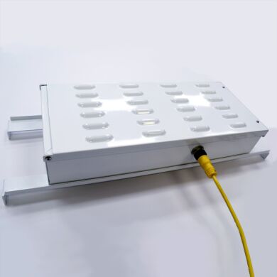 Power distribution module for LED light strips with 120/220V switching power supply in NEC compliant enclosure  |  3800-84 displayed