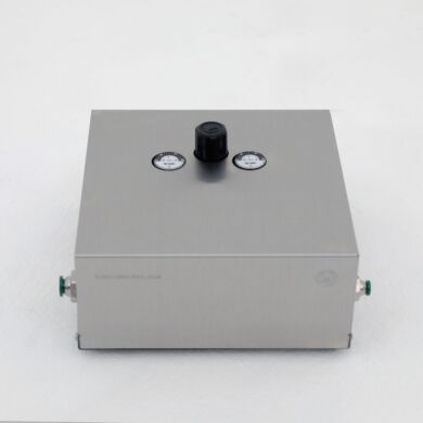Pressure booster regulator module; connects between nitrogen generator and gas cylinder; adjustable pressure increase 2x-4x; 10”W x 10”D x 4”H | 