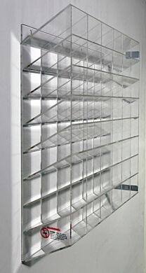 ValuLine™ Acrylic 48 compartment safety glasses holder  |  4951-27A displayed