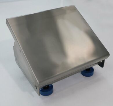 Stianless steel footrest with a pneumatic cylinder for use in ISO 7 and ISO 8 cleanrooms | 2803-92 dis