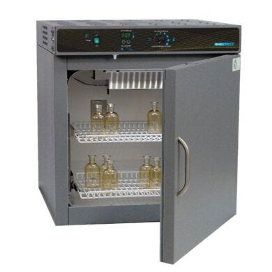 Shel Lab B.O.D.Thermoelectric Cooled Incubator accepts 120 BOD bottles; includes 2 adjustable shelves with a 75 lb. load capacity   |  3901-34 displayed