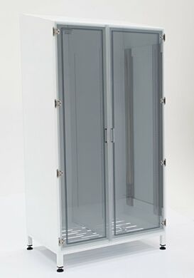 Garment Storage Cabinet with SDPVC Nonlocking Doors  |  4101-77B-S displayed