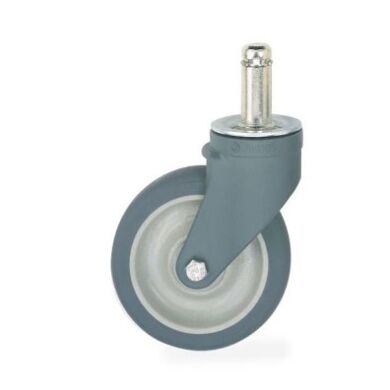 Polyurethane Casters without brake for mobile stainless steel lab tables