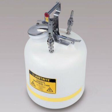 Polyethylene Centura Safety Cans provide safe containment of liquid waste  |  2820-43 displayed