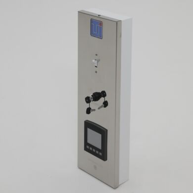 Cleanroom control panel with Tier 2 system monitors and controls up to 100 FFUs in 8 rooms; 6 inputs for pressure/RH/temp sensors, plus FFU performance alarm, f  |  
