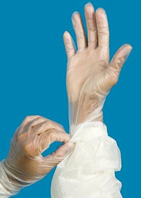 Cleanroom gloves suitable for different applications and cleanliness requirements.  |  5605-30 displayed