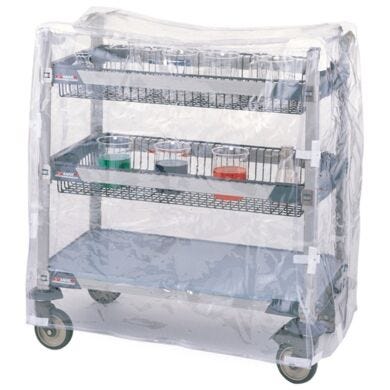 Clear vinyl cart cover  |  1533-26 displayed