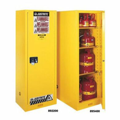 Sure-Grip EX deep SlimLine safety cabinets provides OSHA-, NFPA-compliant protection and containment of flammable materials  |  