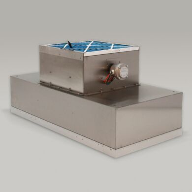 Explosion-proof RSR FFU allows filter access from inside the cleanroom enclosure. (6601-24-HRE model shown)  |  