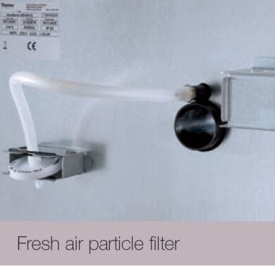Filters fresh air into incubator  |  1798-52 displayed