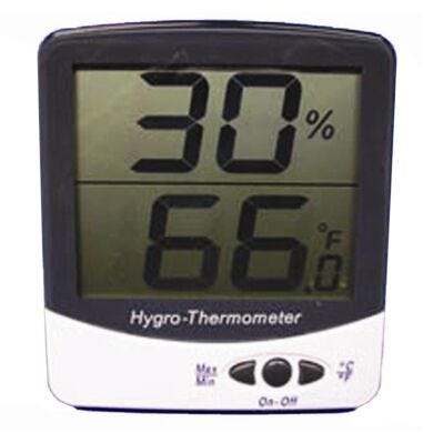 Digital hygro-thermometer.  |  5401-15 displayed