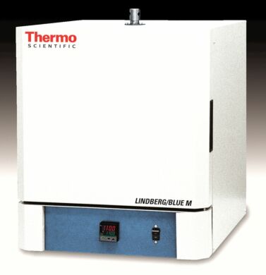 Thermo Fisher Scientific Lindberg/Blue M Moldatherm Box Furnace with double wall construction for extra insulation.  |  
