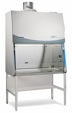 Shown: Labconco BioSafety Cabinet with optional base cabinet, duct work and remote blower (sold separately)  |  