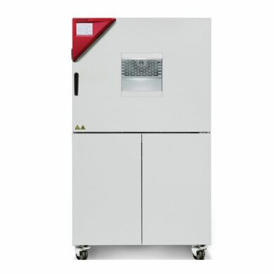 MK 115 Dynamic Climate Chamber by BINDER Worldwide with 50 mm access port and silicone plugs, 4.1 cu. ft. model for cyclical temperature tests  |  1410-19 displayed