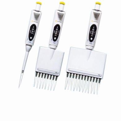 Sartorius mLine Mechanical Pipettes features a lightweight design to simplify workflow