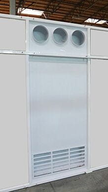 VARs recirculate a portion of the cooled cleanroom air through ceiling FFUs  |  6602-49 displayed