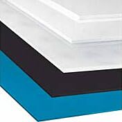 Value Collection - Plastic Sheet: Polypropylene, 1/4″ Thick, 48