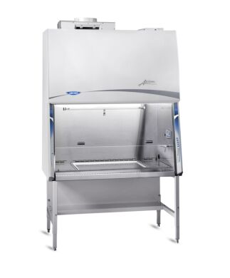 Purifier Axiom C1 BSCs available in 4’ or 6’ widths include the required base stand and an accessory package (select models) for Type A and Type B applications  |  3652-PP-02 displayed