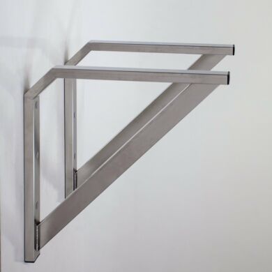 Stainless steel support brackets are recommended for pass-throughs deeper than 24