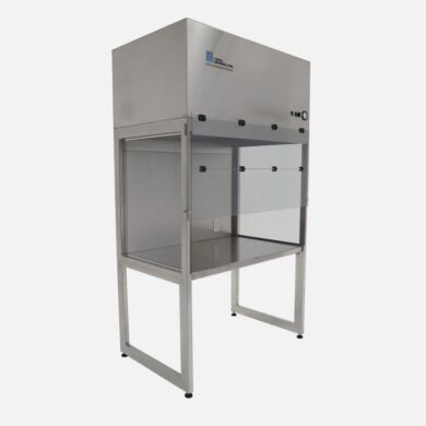 4'-wide Stainless Steel ValuLine™ Vertical Laminar Flow Clean Bench with integrated work surface  |  2001-65 displayed