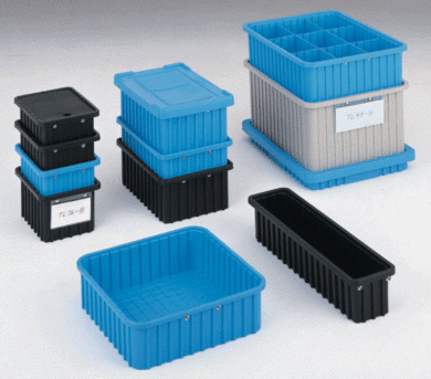 Divider for Conductive ESD Plastic Storage Bins - DUSCO