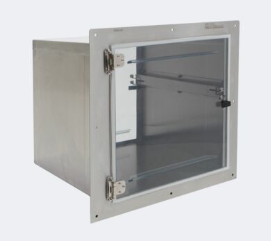 Allows clean transfer of parts in and out of controlled environments (Interlock sold as option)  |  2634-44A displayed