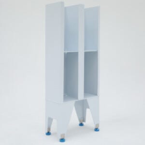Polypropylene cubbies, single-sided with 4 compartments | 4955-12 displayed