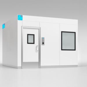 USP 797 Cleanroom Solution Combining Modular Flexibility with Integrated Infrastructure, HEPA Filtration, and Environmental Monitoring for Compounding  |  2900-PP-06 displayed