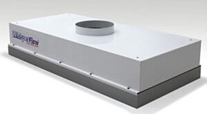 Ducted terminal diffuser provides uniform flow of HEPA-filtered air to an enclosure (requires remote air handler) | 6601-24-HD displayed