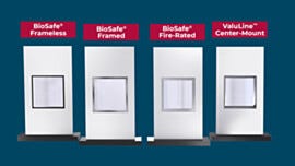 Durable, easy-to-clean windows built for ISO-classified and cGMP compliance