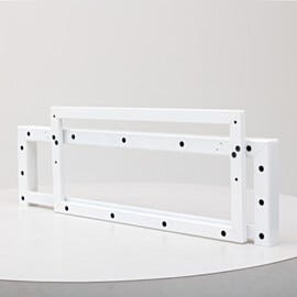 The mounting adapter offers easy installation for Terra air curtains.