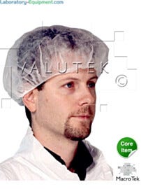 Latex-free bouffant cap.  |  5605-66 displayed