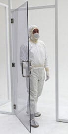 This door incorporates Terra's BioSafe design for optimal cleanliness.