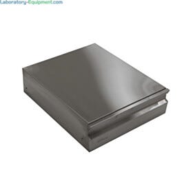 Modular Drawer Unit; Stainless Steel, 3"H; Stackable modular design