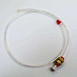 Simplifies filter leak testing and connection of Filter Backpressure Alarm | 6601-99 displayed