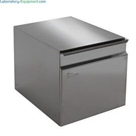 Modular Drawer Unit; Stainless Steel, 12"H; Stackable modular design