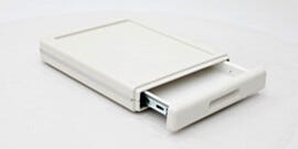 Modular Drawer Unit; ABS Plastic, 3"H; Stackable modular design | 1740-23 displayed