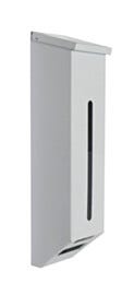 1 Chamber Polypro Glove Dispenser with hinged top and wall-mount keyhole cutouts | 4952-75 displayed