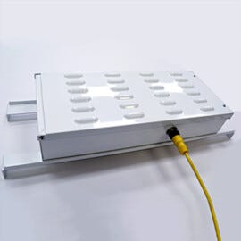 Power distribution module for LED light strips with 120/220V switching power supply in NEC compliant enclosure | 3800-84 displayed