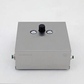 Pressure booster regulator module; connects between nitrogen generator and gas cylinder; adjustable pressure increase 2x-4x; 10"W x 10"D x 4"H | 2700-98 displayed